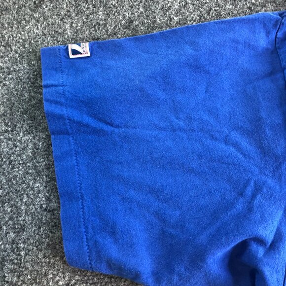 Vintage Logo 7 Chicago Cubs Shirt Mens 3XL Blue Single Stitch Graphic Tee 1992 - Picture 12 of 13